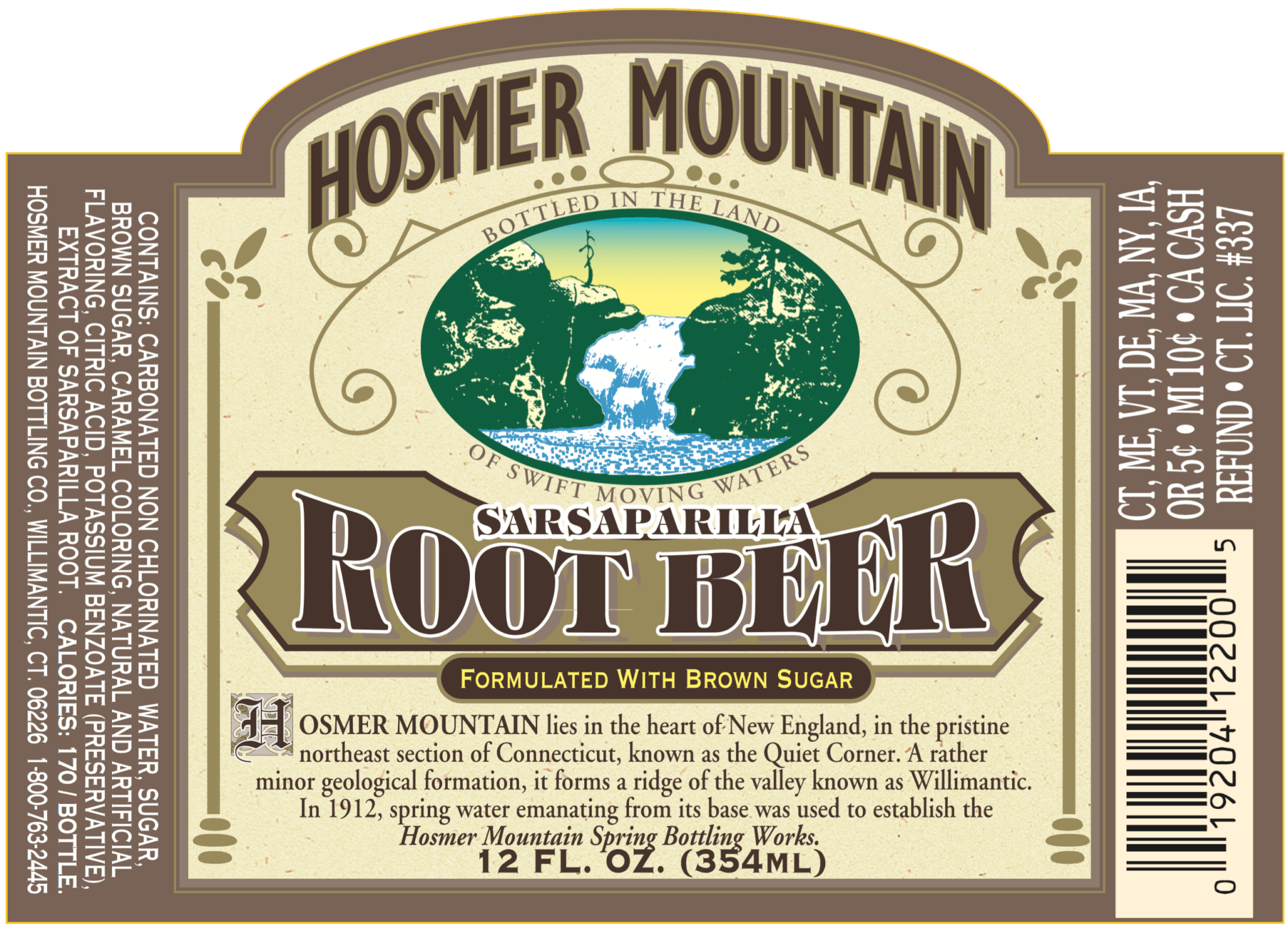 Award winning Root Beer featuring bold expertly blended flavors backed with brown sugar.  Balanced perfectly, the initial bite extends to with a creamy head and scrumptious finish.  